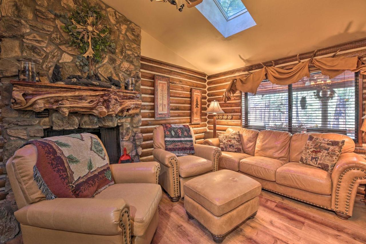 Rustic Lakeside Cabin - Family And Pet Friendly! Pinetop-Lakeside Exteriör bild