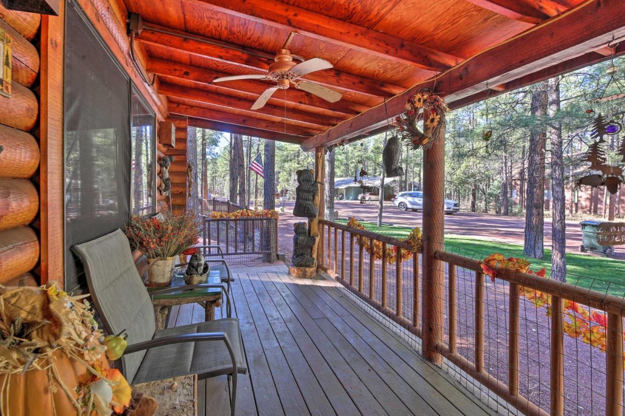 Rustic Lakeside Cabin - Family And Pet Friendly! Pinetop-Lakeside Exteriör bild