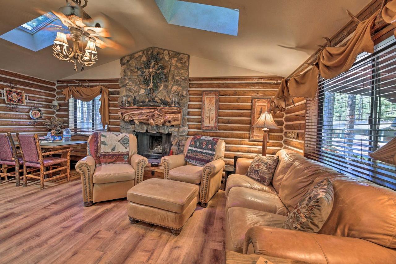 Rustic Lakeside Cabin - Family And Pet Friendly! Pinetop-Lakeside Exteriör bild