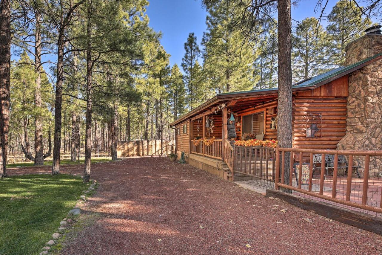 Rustic Lakeside Cabin - Family And Pet Friendly! Pinetop-Lakeside Exteriör bild